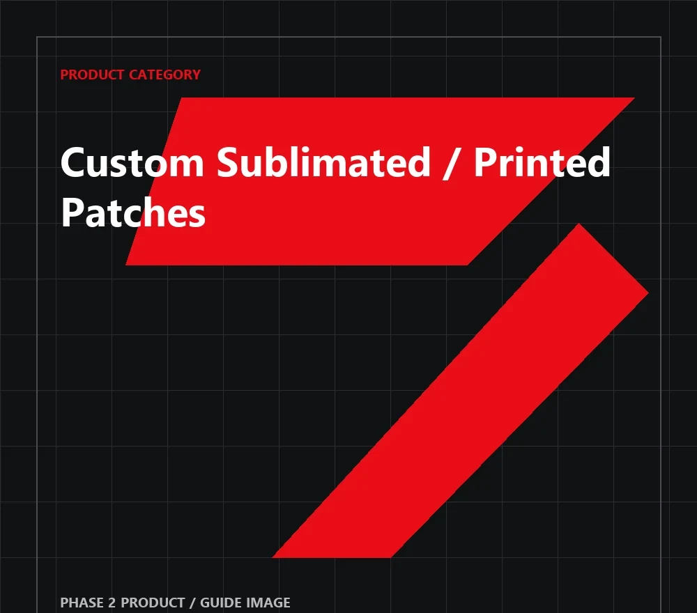 Generic printed patch category reference image
