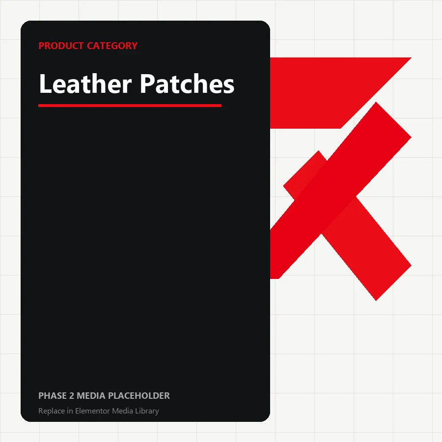 Product Leather Patches — phase 2 placeholder